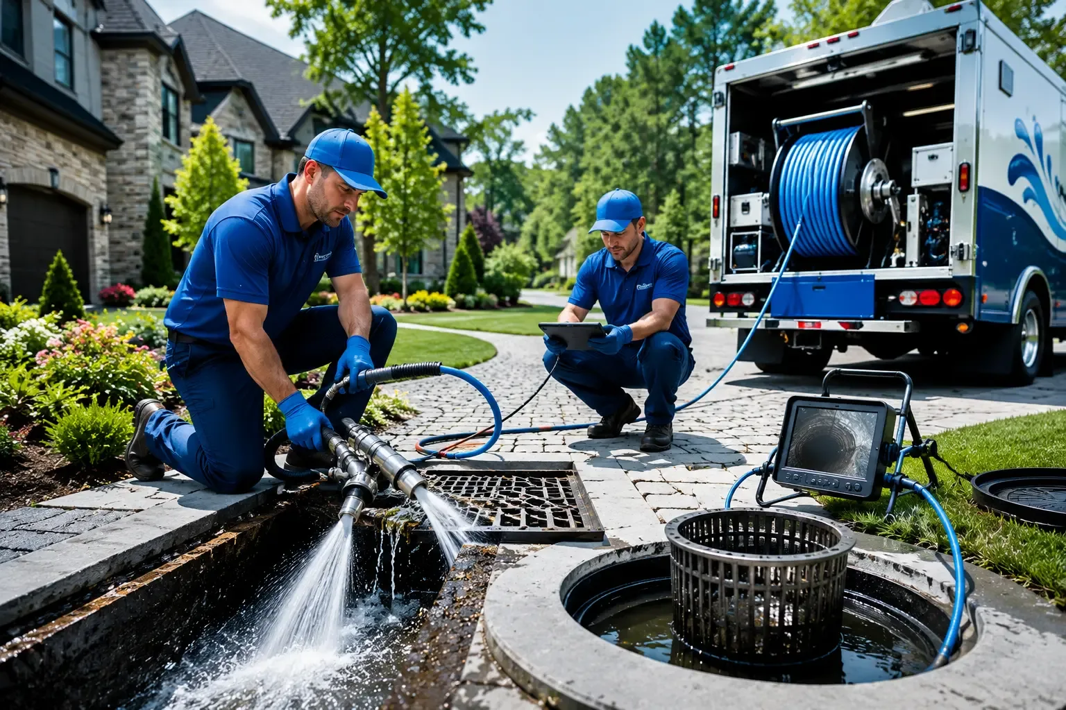 Local outdoor drain cleaning professionals in Allenwood, NJ