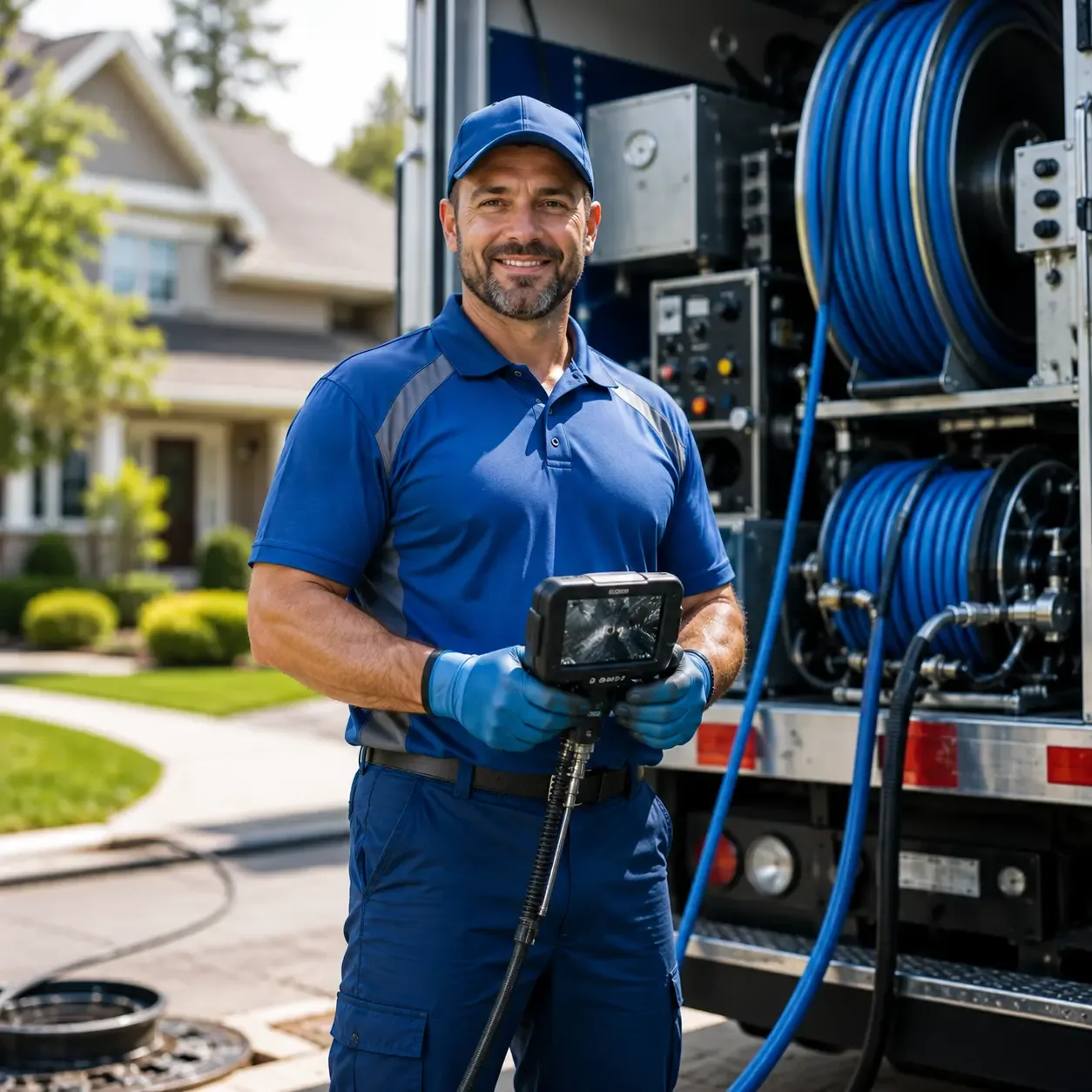 Local outdoor drain cleaning specialists in Allenwood, NJ